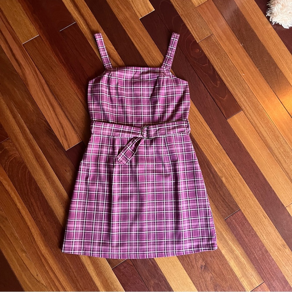 PRINCESS HIGHWAY PLAID DRESS